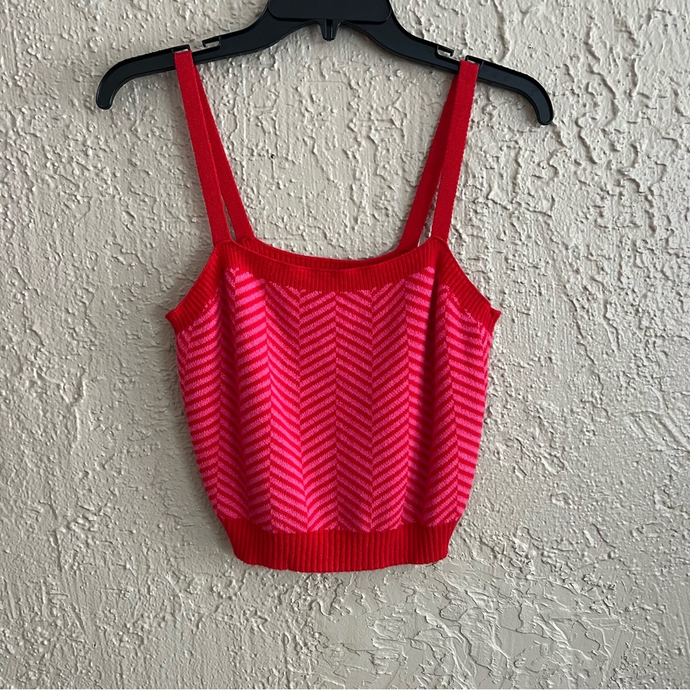 ❤️ Chevron Knit Cardigan and Tank Set - Picture 4 of 8